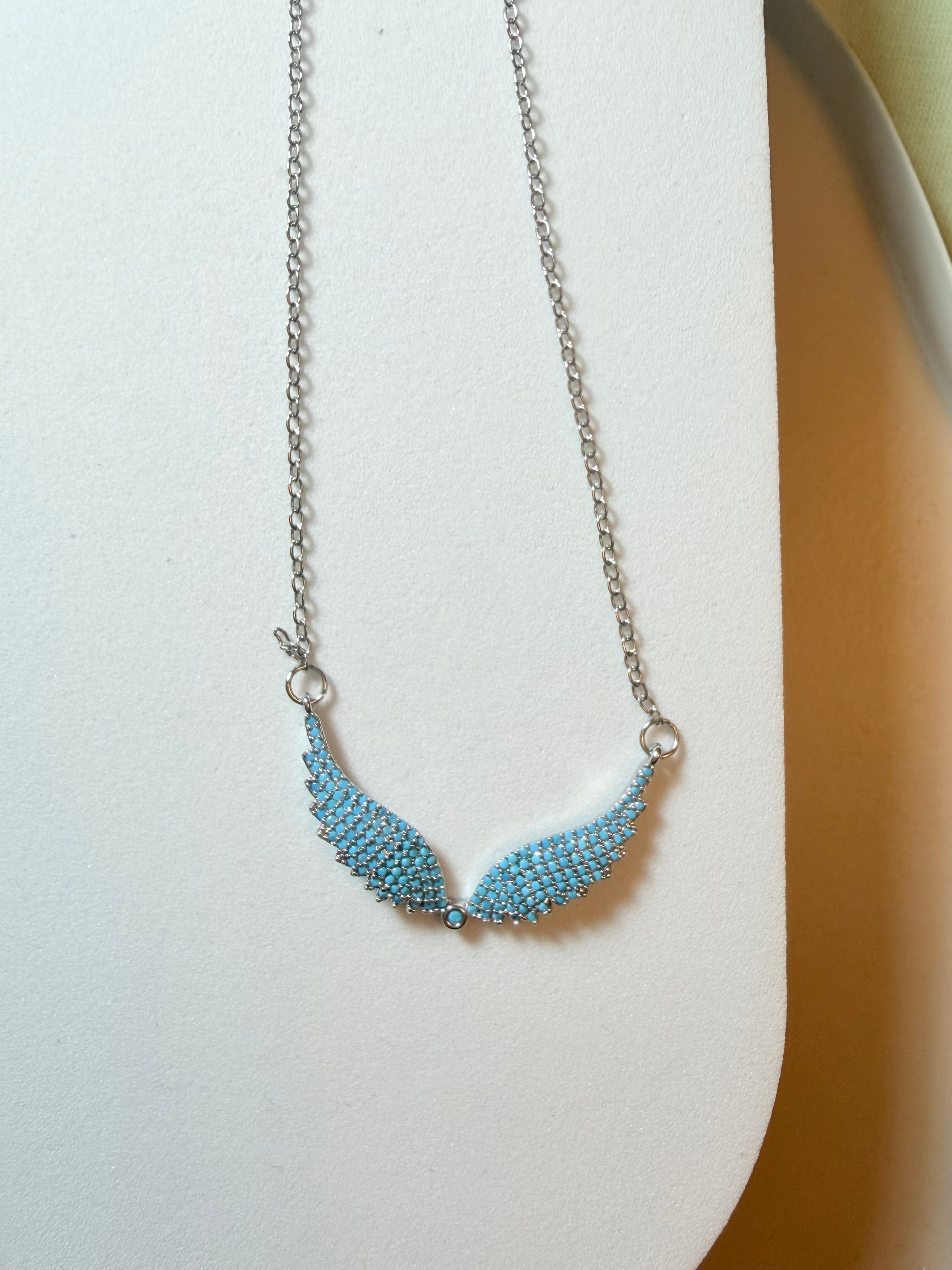 Angel wings silver
