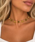 Olive Glow Choker