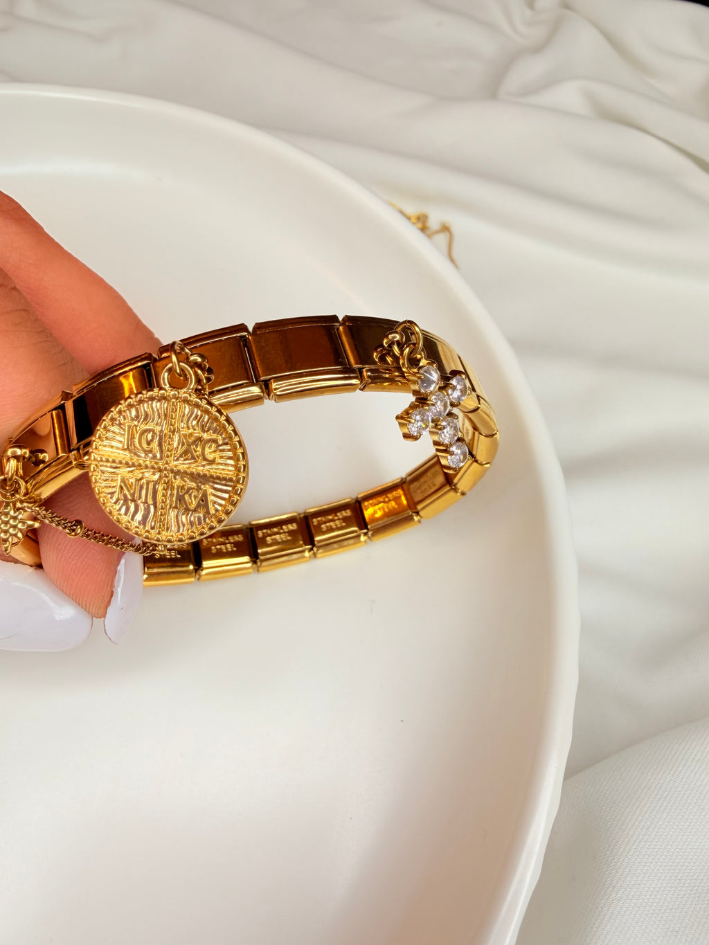 Charms Link Bracelet