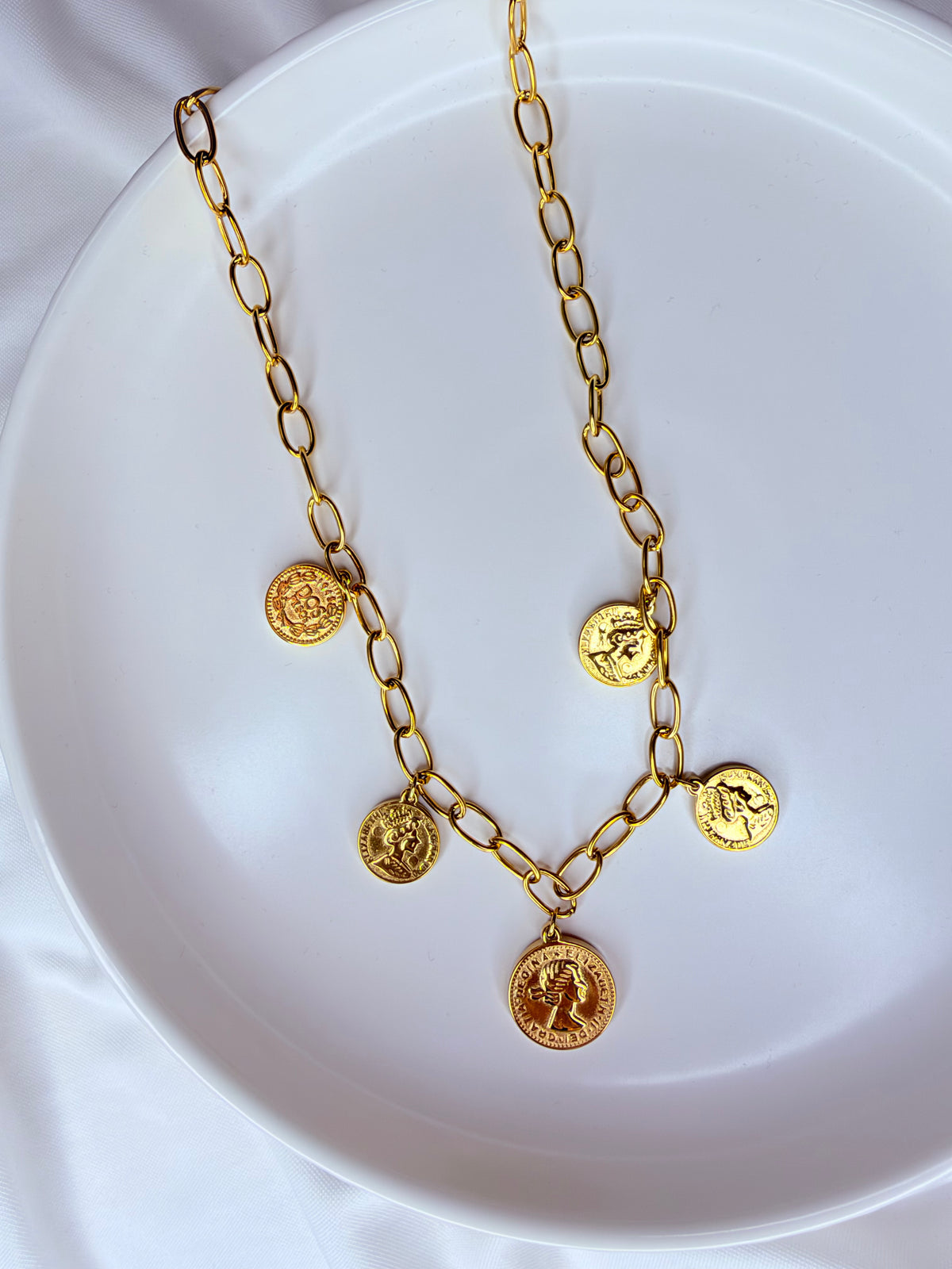 Fortuna Coin Necklace