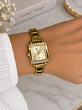 Ρολόι Elegance Gold Crystal