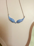 Angel wings silver