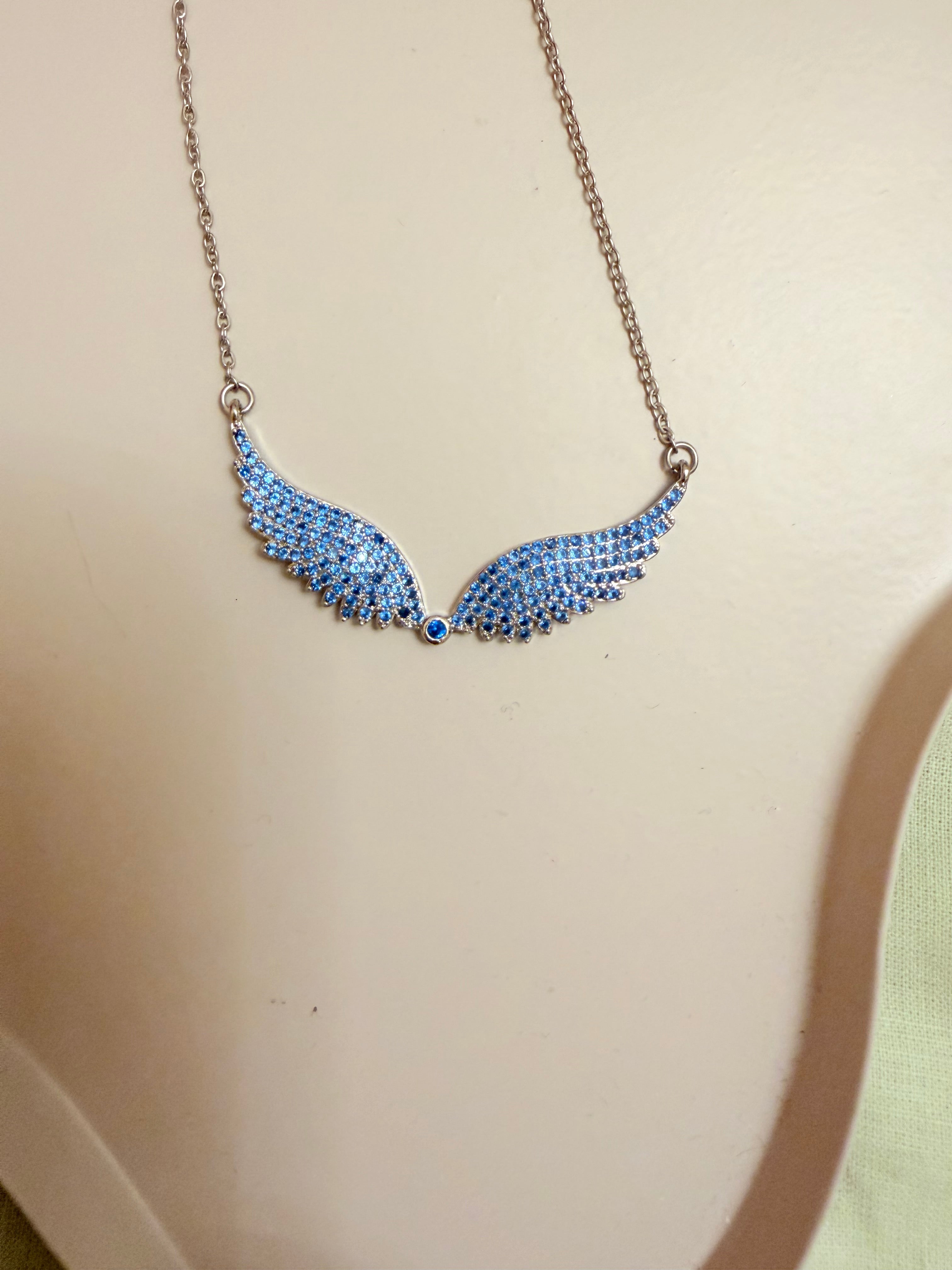 Angel wings silver