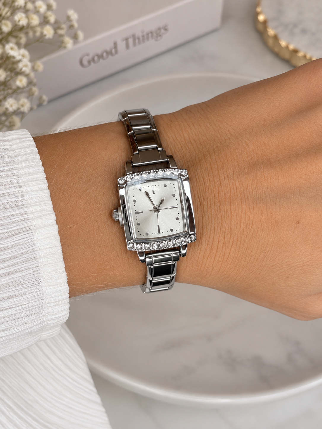 Ρολόι Elegance Silver Crystal