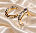 Duo Twist Hoops