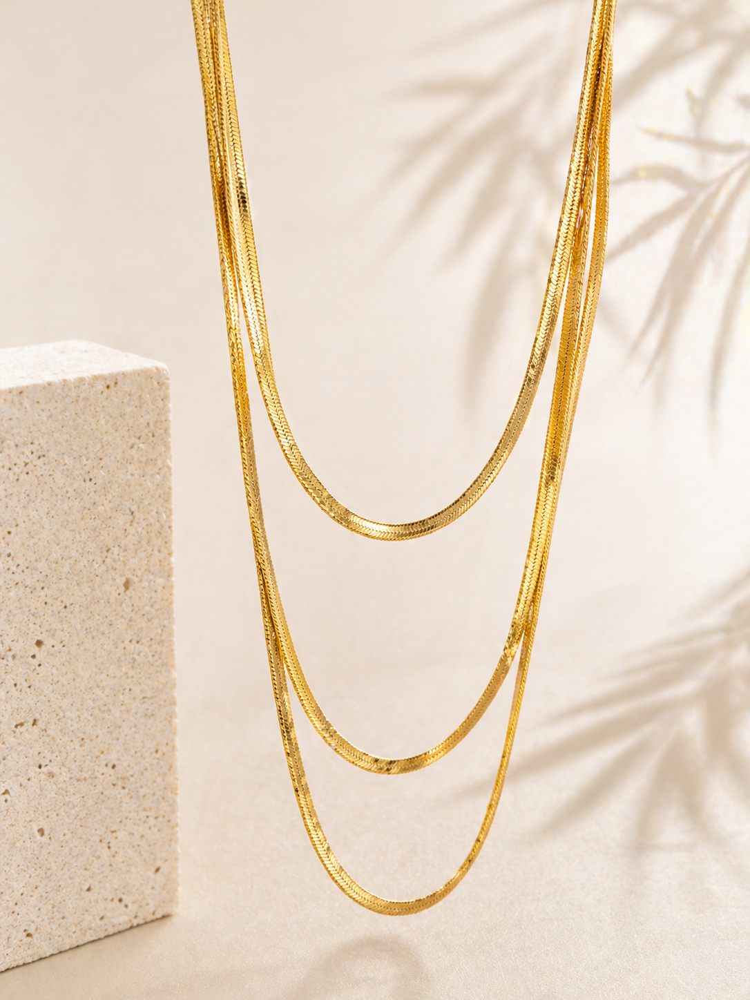 Layered Κολιέ Snake Chain | Minimal Elegant Necklace