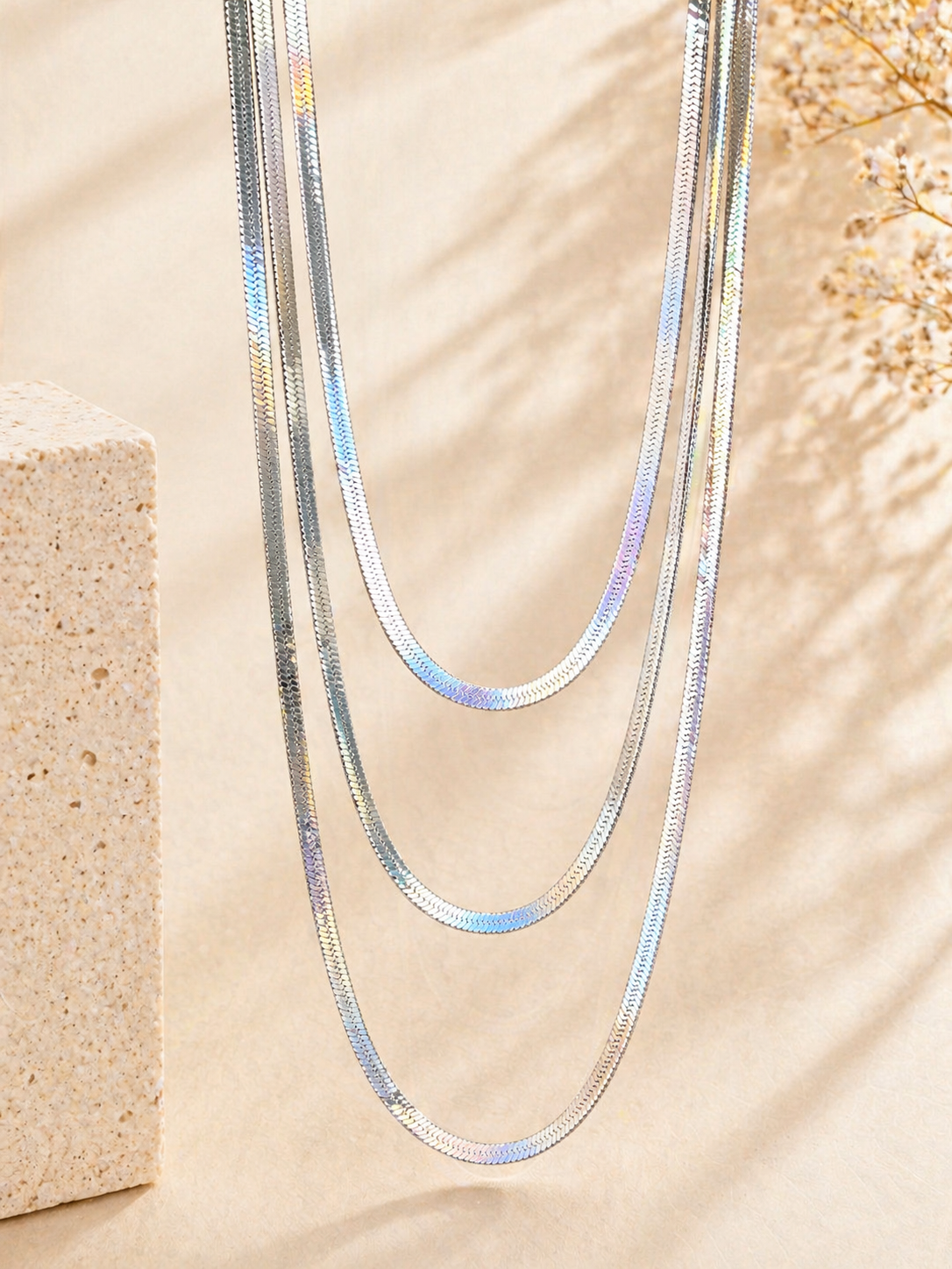 Layered Κολιέ Snake Chain | Minimal Elegant Necklace