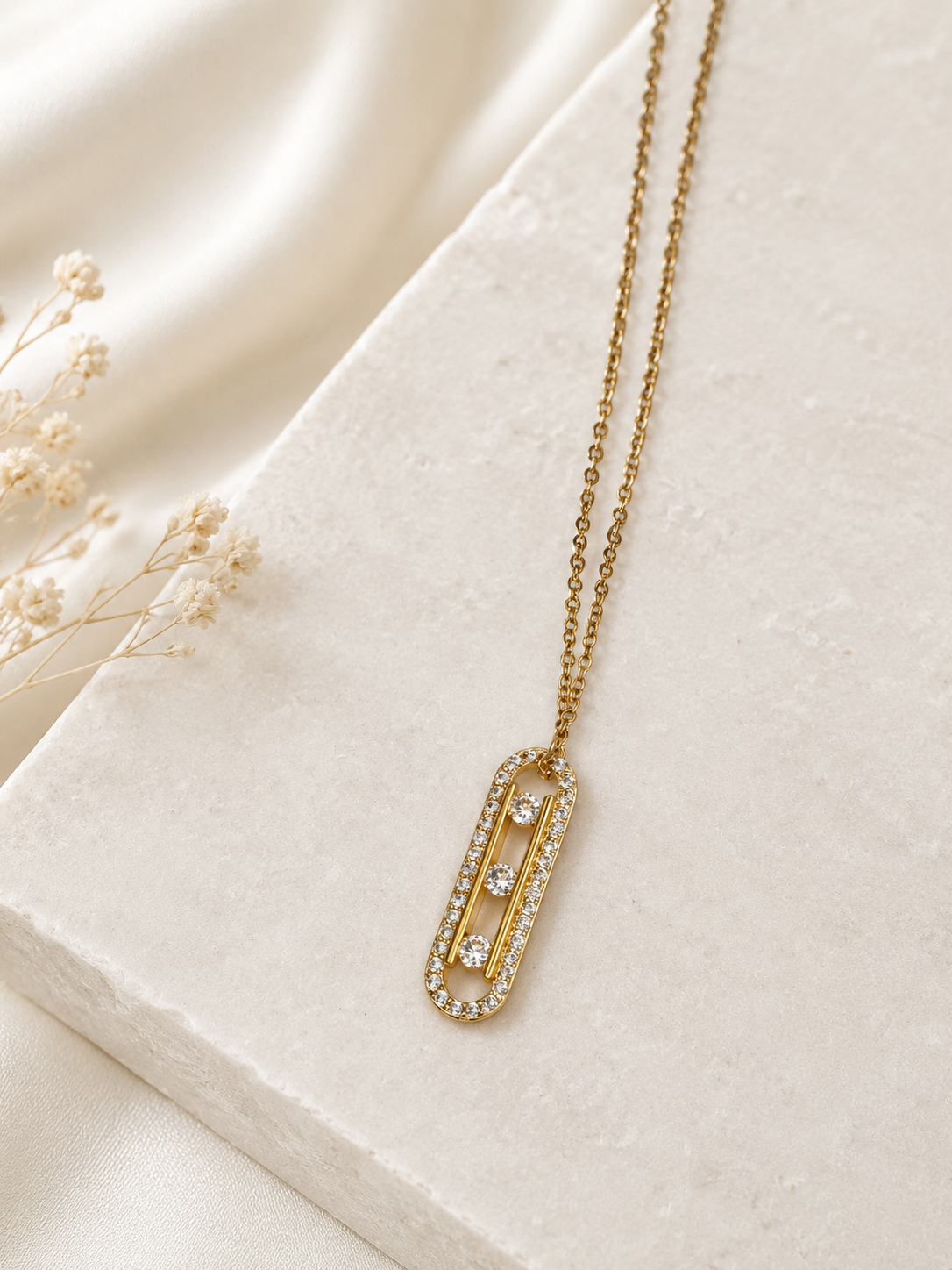 Crystal Link Necklace