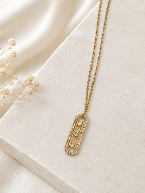 Crystal Link Necklace