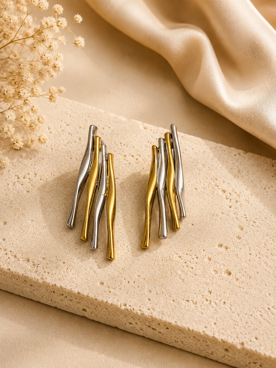 Silver & Gold Cascade