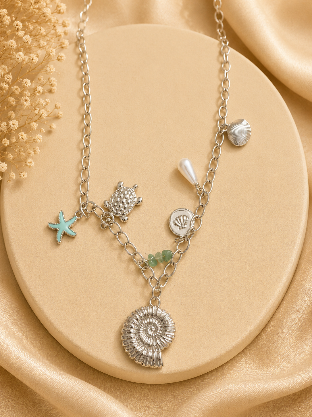 Ocean Treasures Charm Necklace