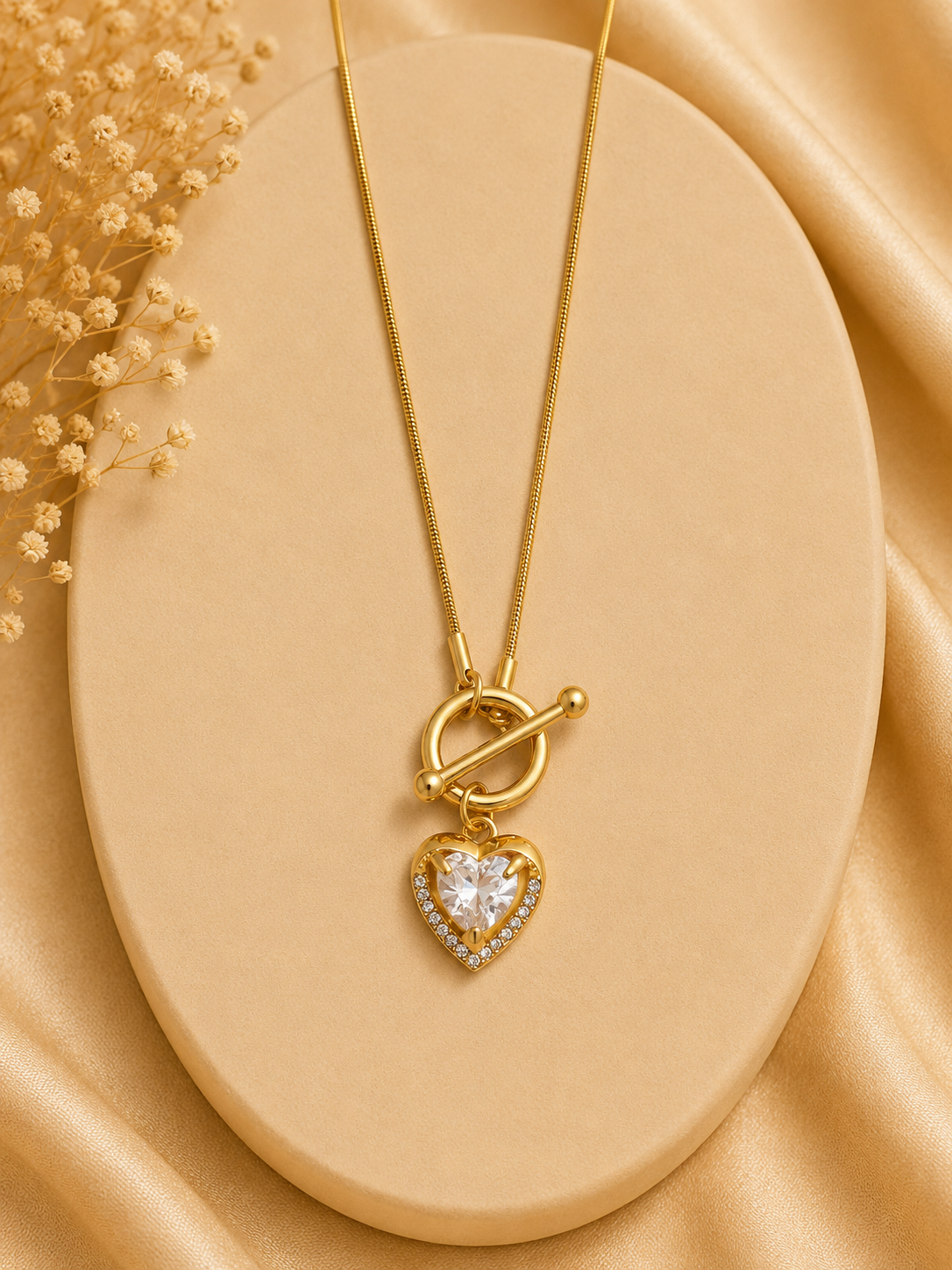 Heart Lock Necklace