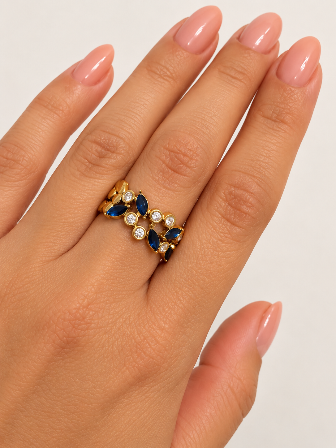 Sapphire Garden Ring